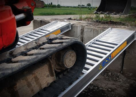 mini digger ramps for hire|aluminum ramps for diggers.